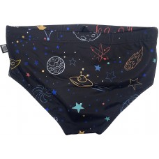 SUNGA EVOE SUBLIMADA INFANTIL - PRETO/ESPACIAL